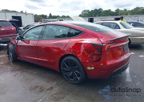 2024 Tesla Model 3 Performance All-Wheel Drive из США, поврежденный, VIN 5YJ3E1ET6RF884290